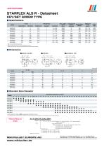 Starflex ALS Keyway Model datasheets - 1