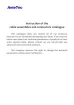 Antetec catalogue of cable assemblies and connectors-3