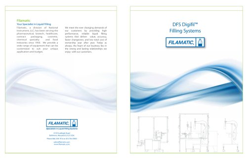 DFS Dockable and Non-Dockable Filling Machine