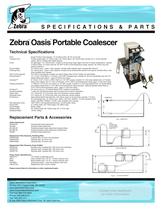 Oasis™ Portable Coalescer - specifications - 1