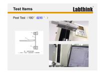 90 Degree Peel Resistance Tester Using labthink Tensile Testing Machine - 8