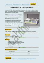 Aluminum Coefficient Of Friction Testing Equipment - 1