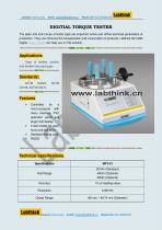 Cap Torque Testing Equipment for Open and Closure Force Measurement of Bottles - 1