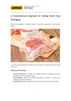 A Comprehensive Approach to Testing Fresh Food Packaging - 1