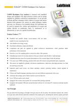 device to measure Head space O2 in a PET bottle- Food and beverage industry application-1
