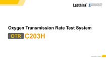 Equipment for Measuring the Oxygen Transmission Rate of Perforated Packaging Films-1