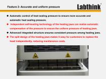 Heat Seal Tester for medical device packaging to control temperature, time and pressure-10