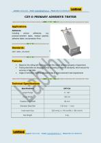 Labthink Adhesive Tack Tester - primary - 1