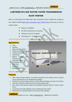 Labthink Equipment to measure water vapor permeability for coating films based on ASTM 96 - 1