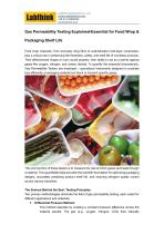 Labthink - Gas Permeability Testing Explained - Essential for Food Wrap & Packaging Shelf Life-1