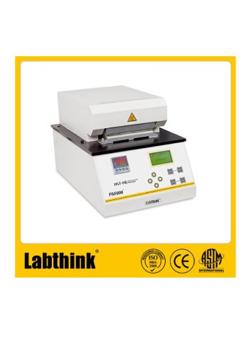 Labthink HST-H6 heat seal tester to test sealing temperatures of laminates/composite films