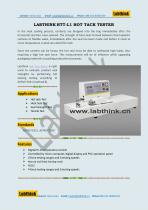 Labthink HTT-L1 Hot Tack Tester Testing Equipment for Laminating and Food Packaging Films - 1