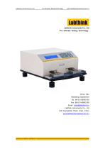 Labthink Ink Abrasion Tester for Printing Industry ASTM D5264 - 1