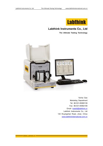 Labthink moisture Vapor Permeability Tester to Measure moisture barrier property of Pods and Lidding materials Films