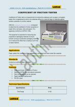 Labthink MXD-02 Coefficient of Friction tester testing equipment for laminating and Food packaging films - 1