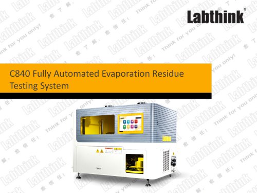 Labthink non-volatile residue test Equipment involves evaporating the organic solvent, then measuring the residue gravimetrically using a sensitive balance and carefully-tared weighing