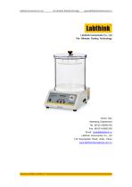 Labthink provide vacuum leak detection instrument MFY-01 Based on ASTM D3078 - 1