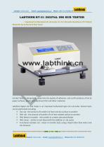 Labthink Rub-01 Ink Rub Tester to measure Ink abrasion Resistance on printing materials - 1