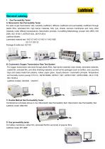 Labthink Textile & Fabric test Instruments Catalogues - 2