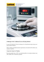 Loss on Drying (LOD) Test - Method, Pharmacopoeia Standards and Labthink Automated LOD Systems-3