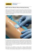 MVTR Test for Effective Wound Healing Dressing-1