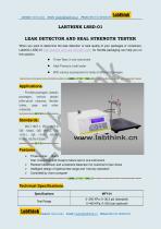 PET/HDPE Bottle Cap Burst Testing Using Labthink LSSD-01 - 1