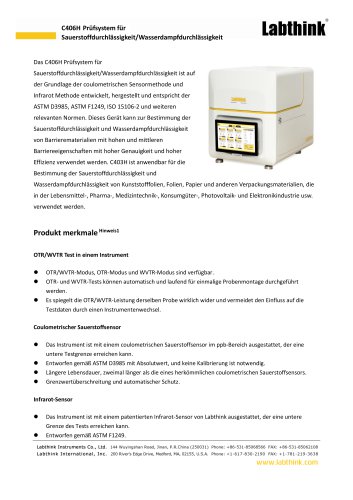 Pr&uuml;fger&auml;te f&uuml;r Verbundfolien f&uuml;r feste Zubereitungen in der Verpackungsqualit&auml;tssicherung