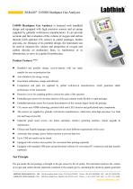 Residual gas analyzer for vacuum packed cheese - 1