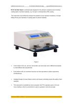 Rub tester for surface printed material (labels) RT-01 - 2