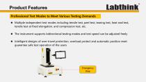 Tensile Tester - Peel Strength Test for Films and Coatings ASTM D3330-4