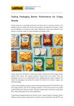 Testing Packaging Barrier Performance for Crispy Snacks-1