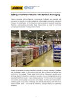 Testing Thermal Shrinkable Films for Bulk Packaging-1