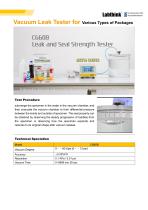 Vacuum Leaking Machine for chocolate bars and confectionery package bags-2