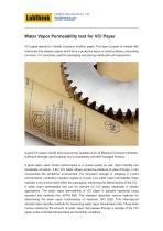 Water Vapor Permeability test for VCI Paper-1