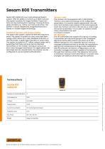 Sesam 800 Large 99 data sheet - 2