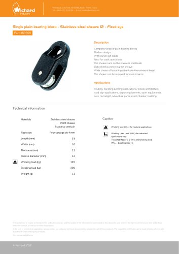 Part #60600