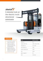 ELECTRIC MULTI DIRECTIONAL SIDELOADER MAXX - 6