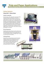 Force & Weighing measurements / Paper Industry-2