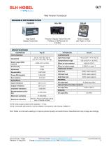 Web Tension Transducer  GLT - 3