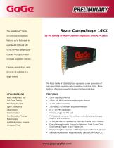 16 Bit, 4 x 100 or 200 MS/s, to 2 GS Memory-1