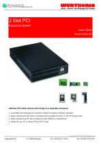 2-Slot PCI Expansion CB264 and CB264DC-1