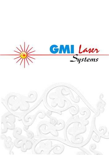 GMI Laser cutting system for embroidery machines