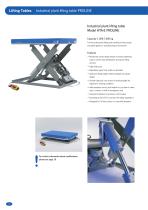 Hydraulic Lifting Tables - Standard and High Class Solutions-10