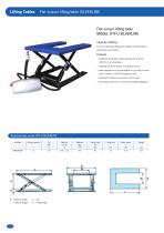 Hydraulic Lifting Tables - Standard and High Class Solutions-6