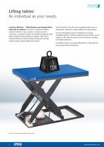 Lifting tables-2