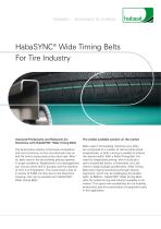 HabaSYNC® Wide Timing Belts - 1