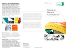 Specialty Belts & Components - 1