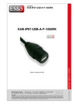 KAB-IP67-USB-A-F-1000RK - 1