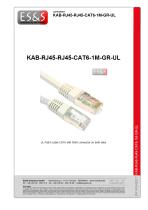 KAB-RJ45-RJ45-CAT6-1M-GR-UL - 1