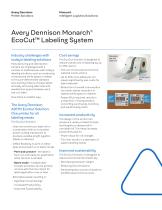 Avery Dennison® Monarch® EcoCut™ Labeling System - 3